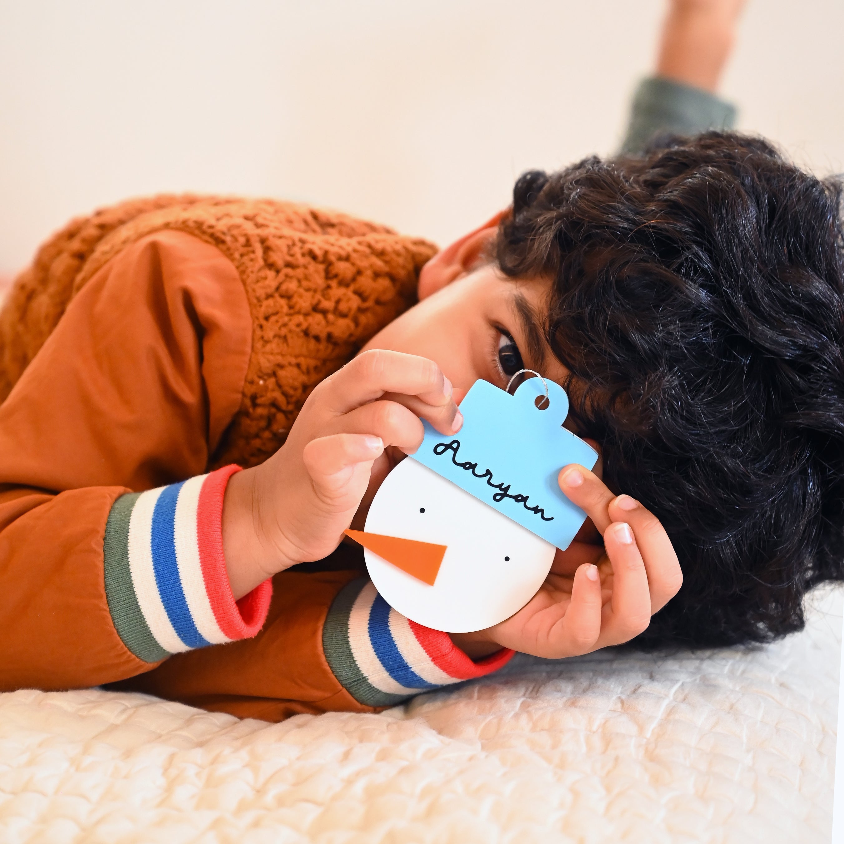 Layered Ornament - Snowman