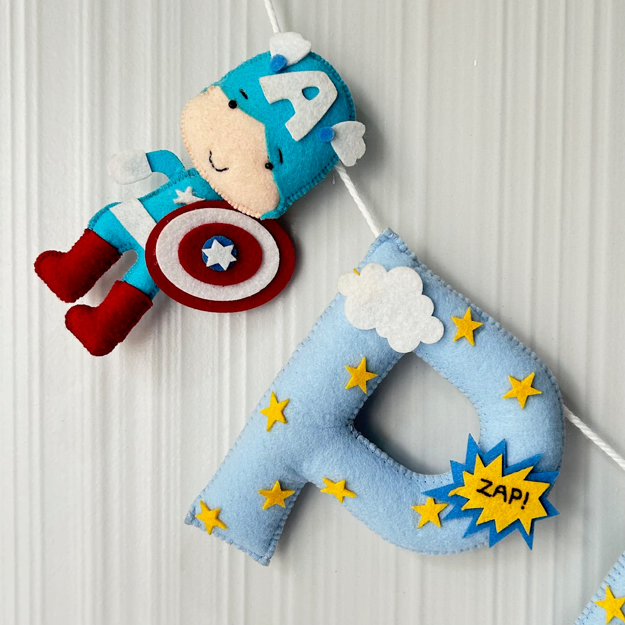 Superheroes Name Bunting/Garland