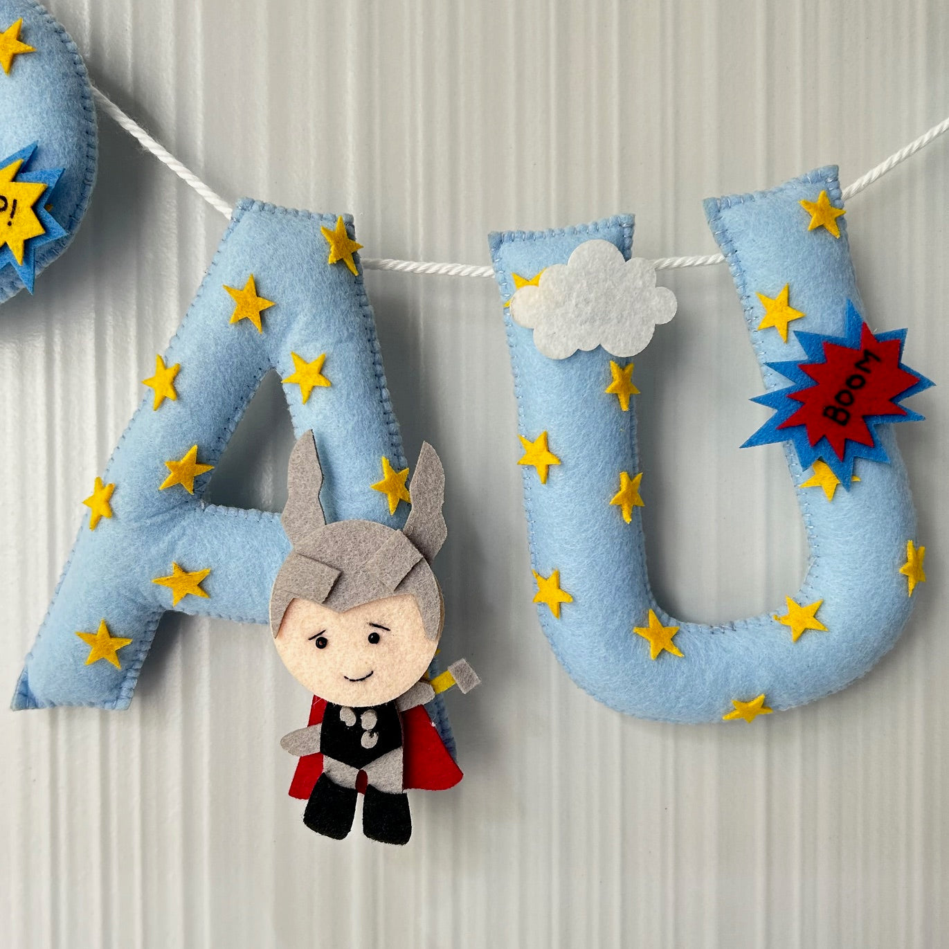 Superheroes Name Bunting/Garland