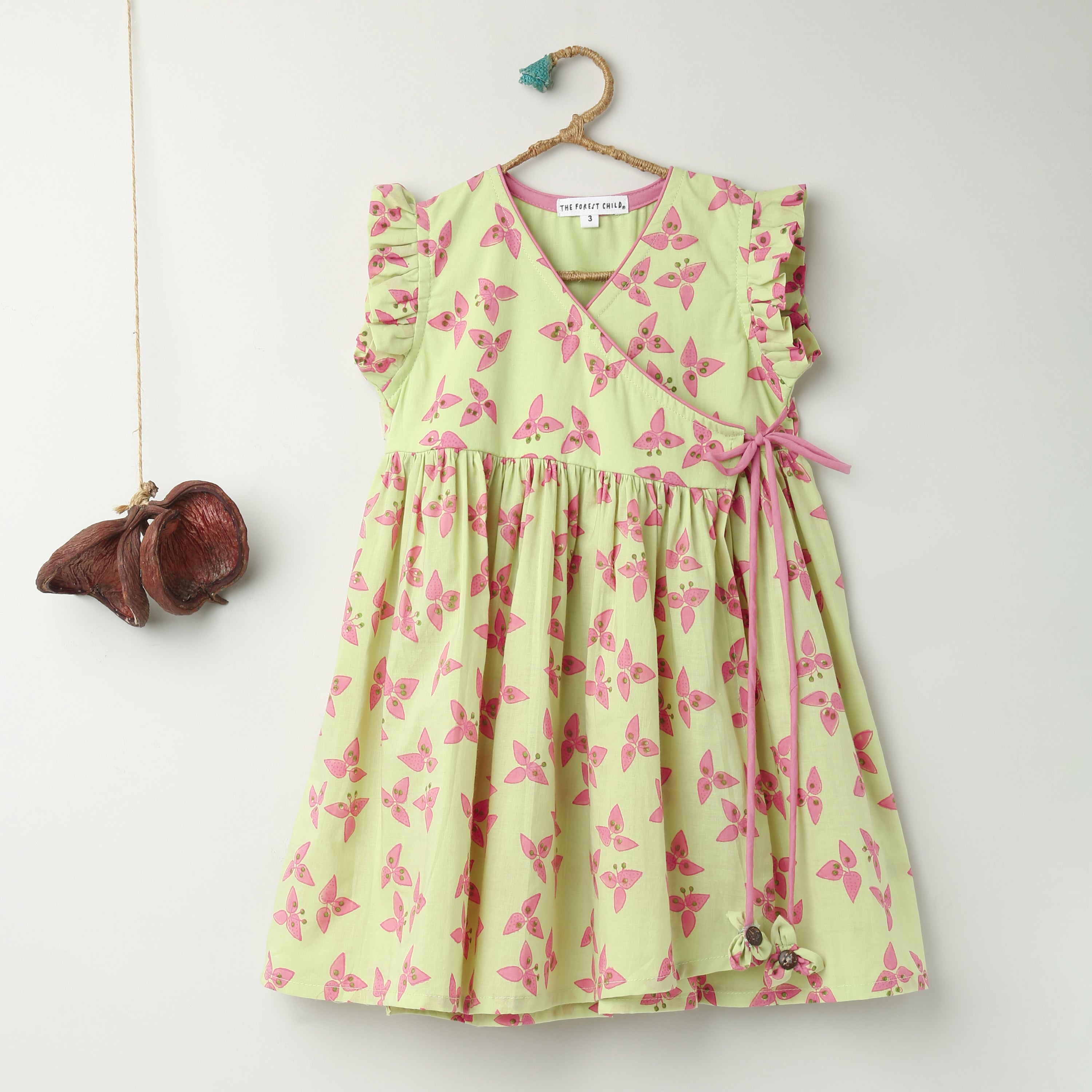 A Cluster of Bougainvillea - Angrakha Dress