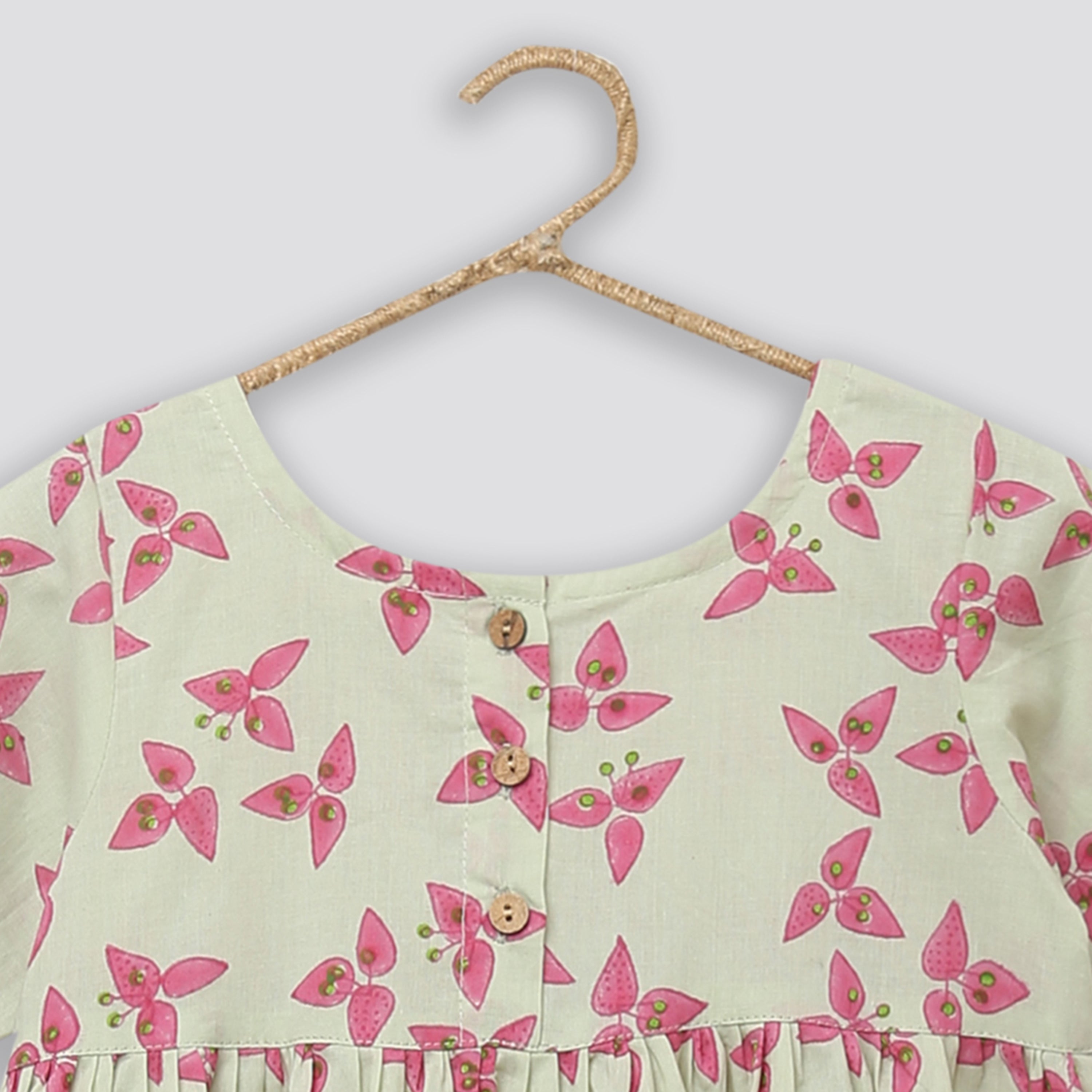 A Cluster of Bougainvillea' - Casual Dress - Totdot