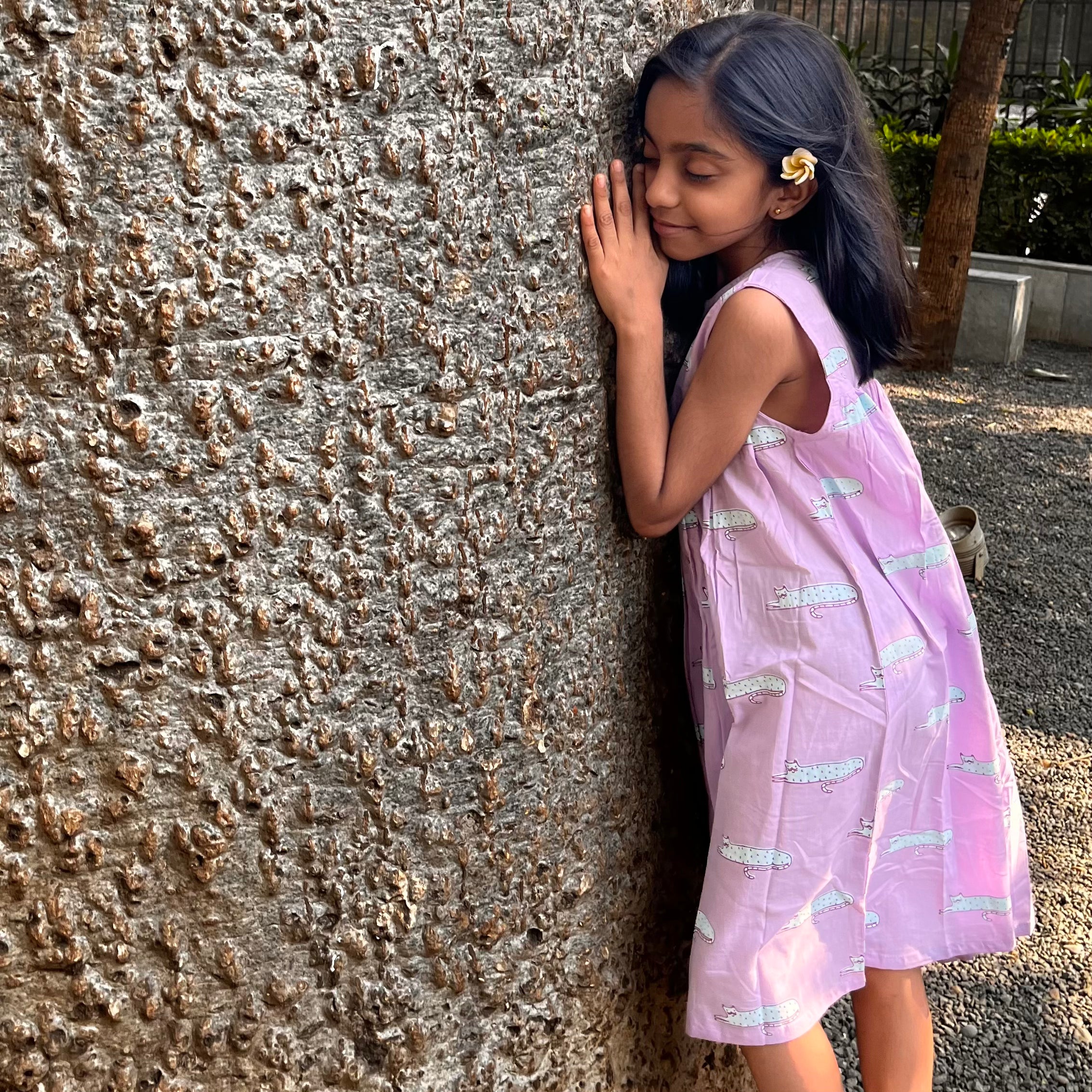 A Scurry of Squirrels  - Flared Dress