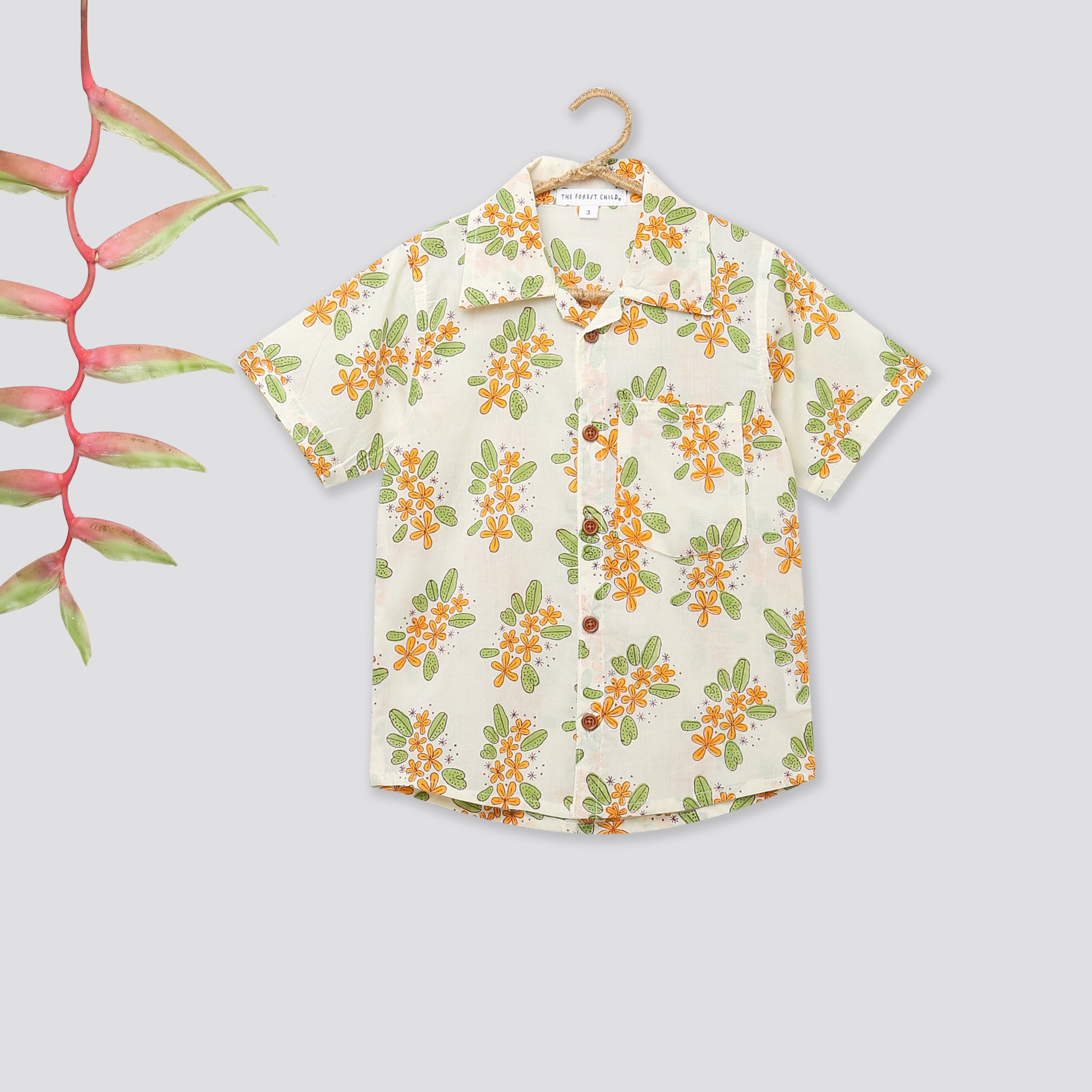 A Bunch of Frangipani' - Shirt - Totdot