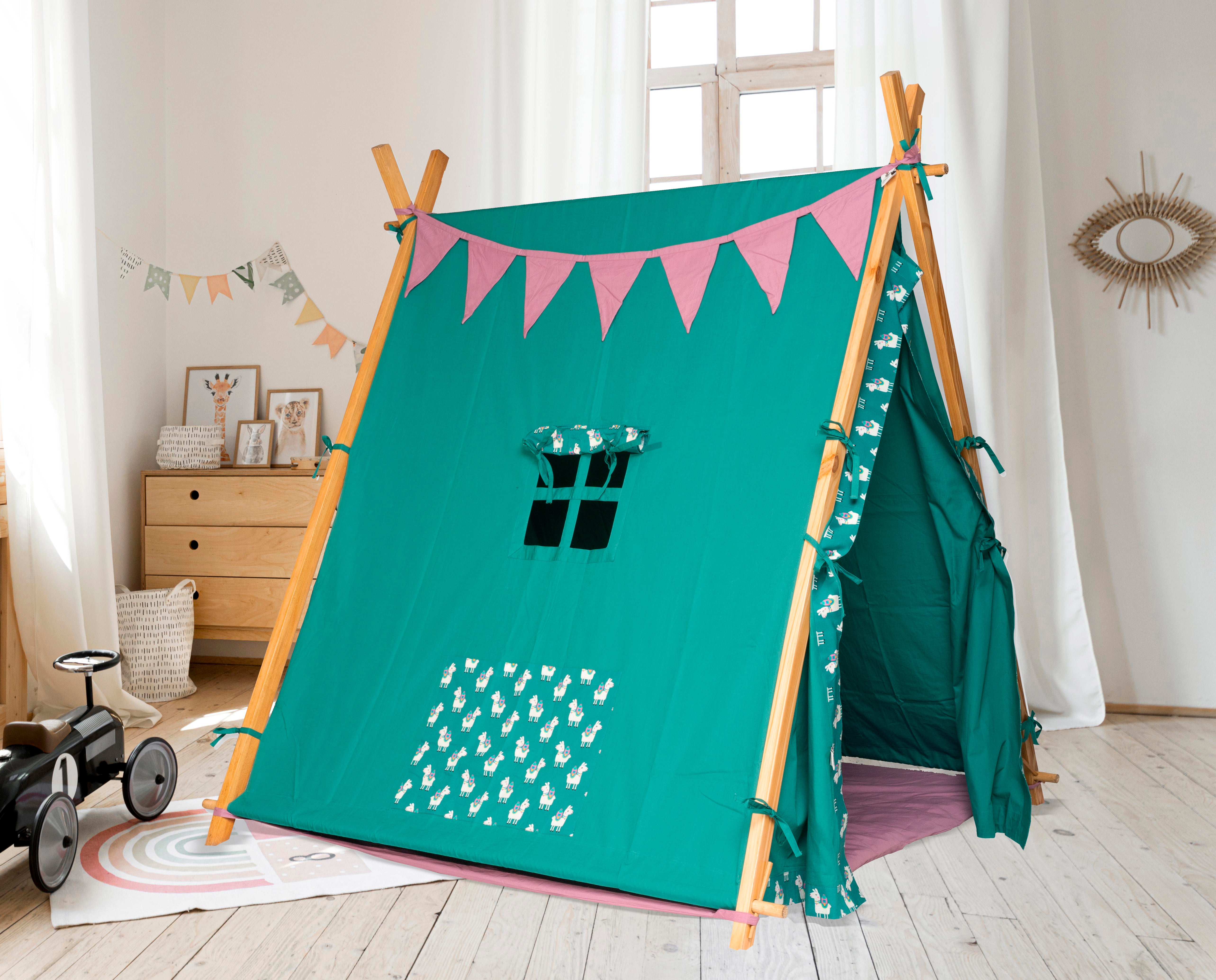 Play Tent - Lazy Lama - Green