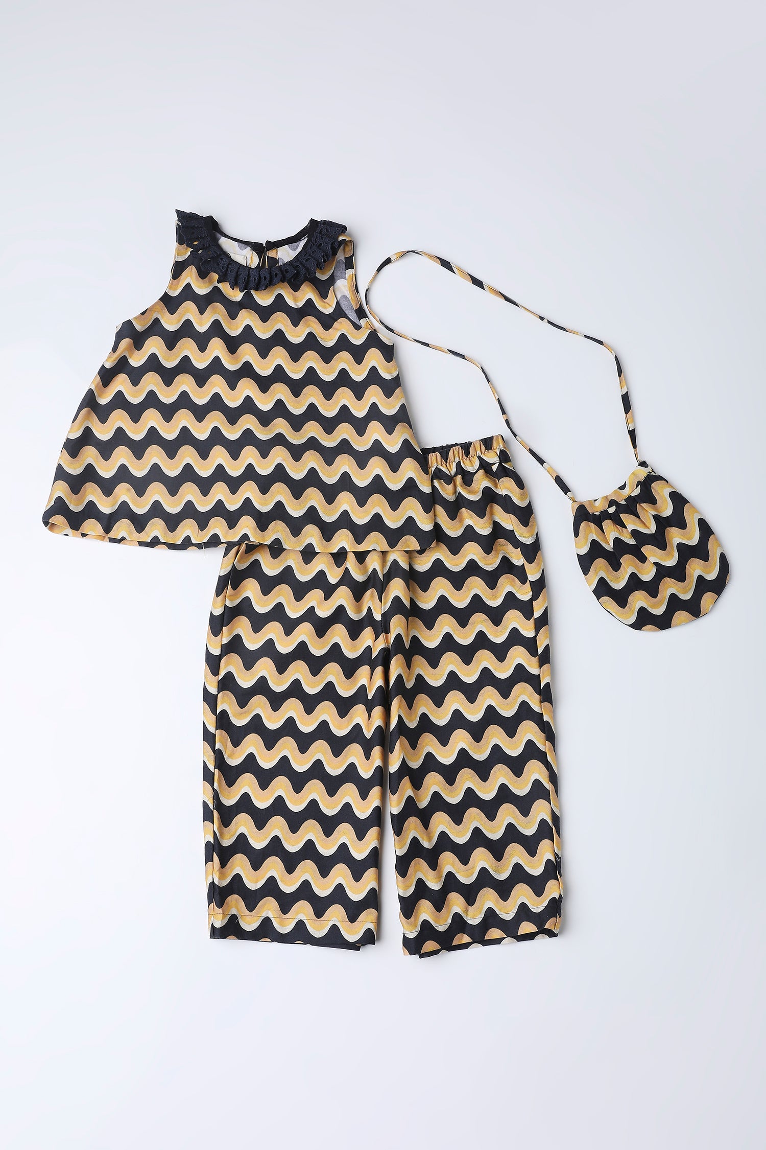 Abstract wave co-ord set - Totdot