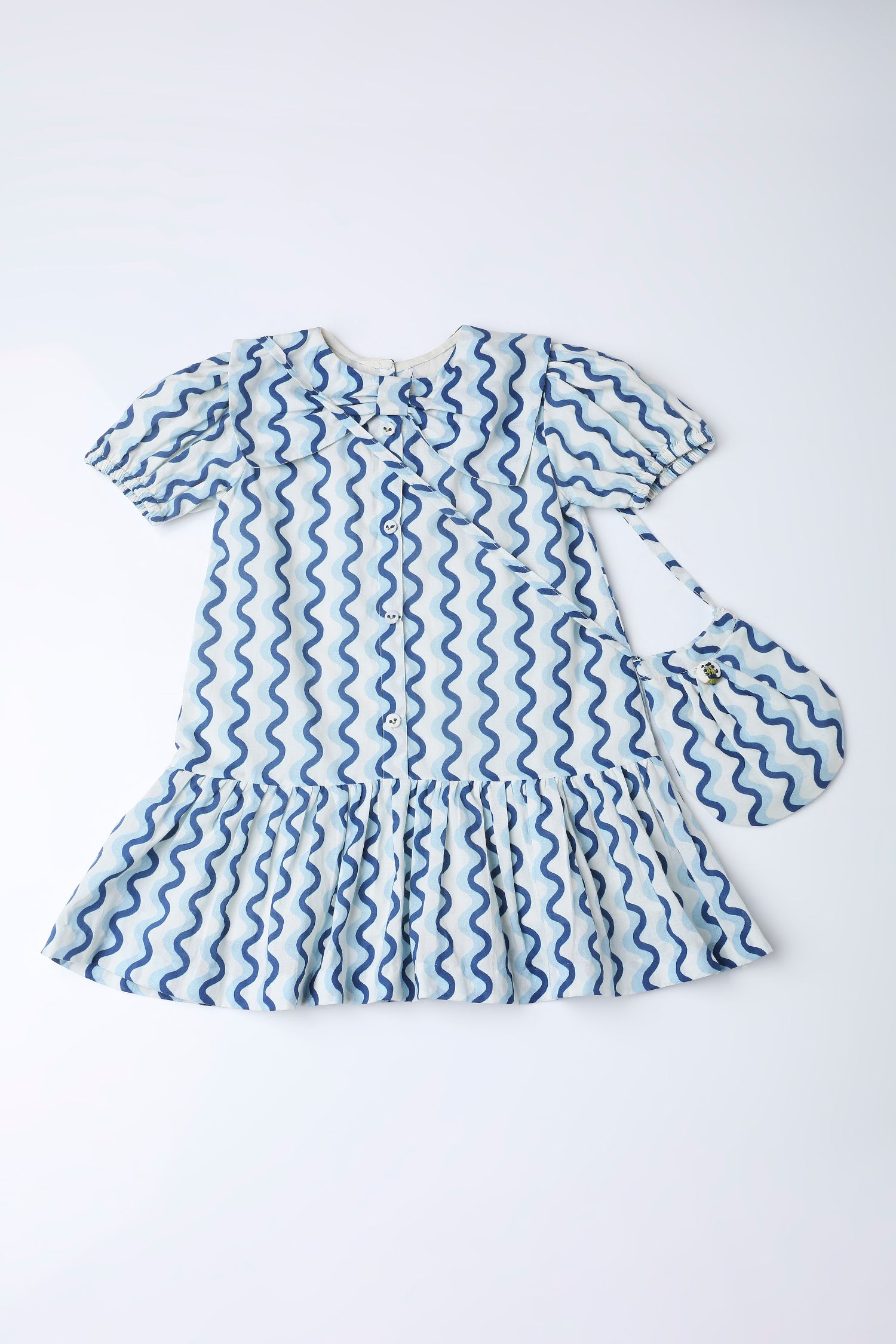 Ocean breeze bow dress - Totdot