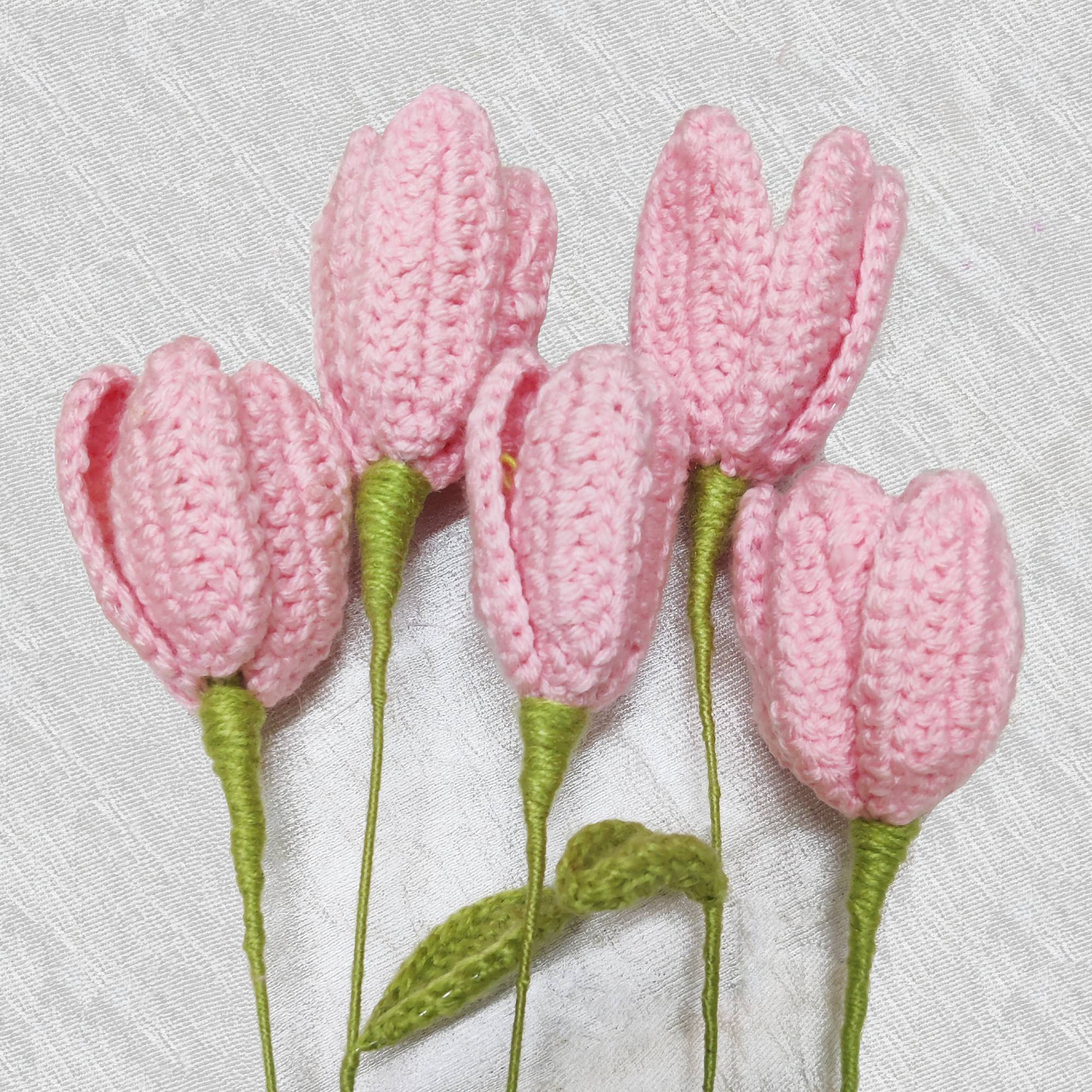 Tulip Crochet Flower