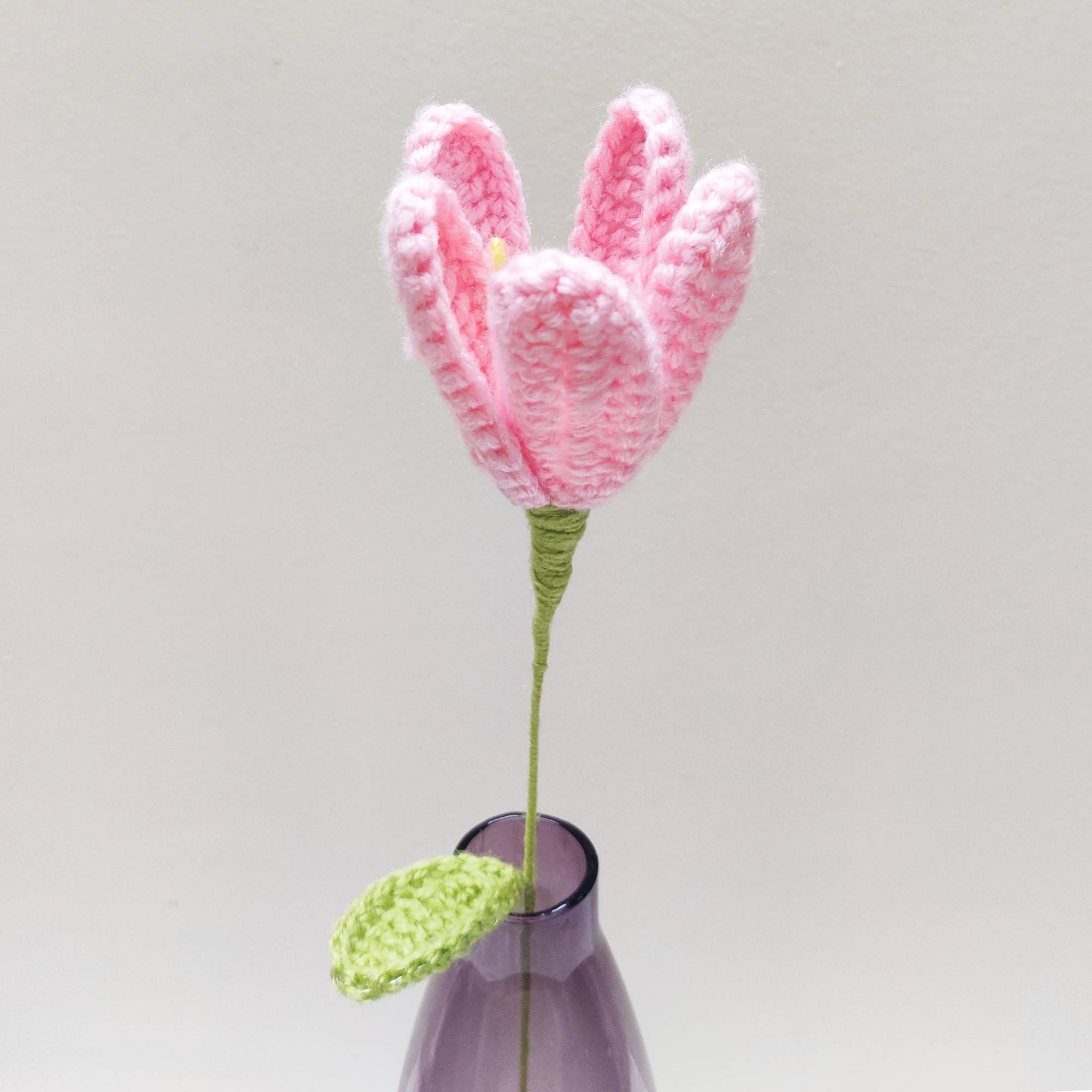 Tulip Crochet Flower