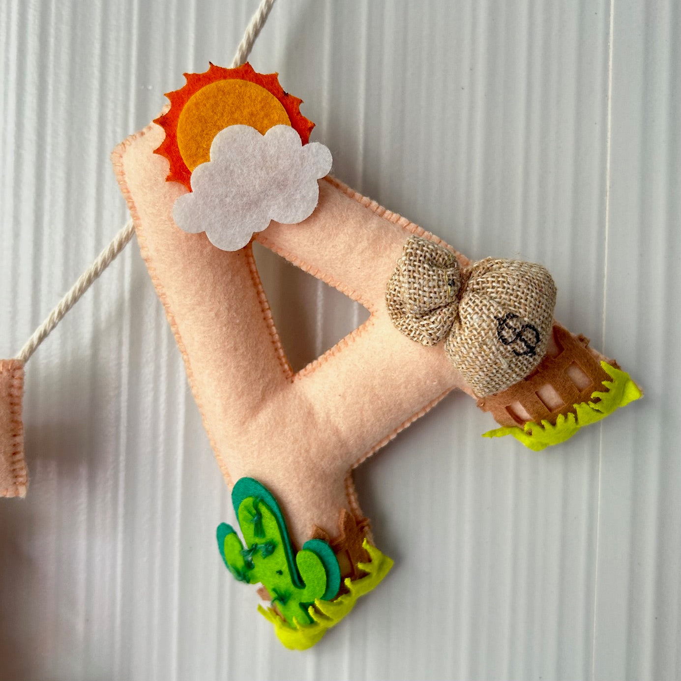 The Wild West Name Bunting/Garland - Cow Girl