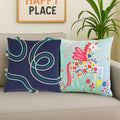 Three To Tango & Unicorn Magic Cushion Cover Combo