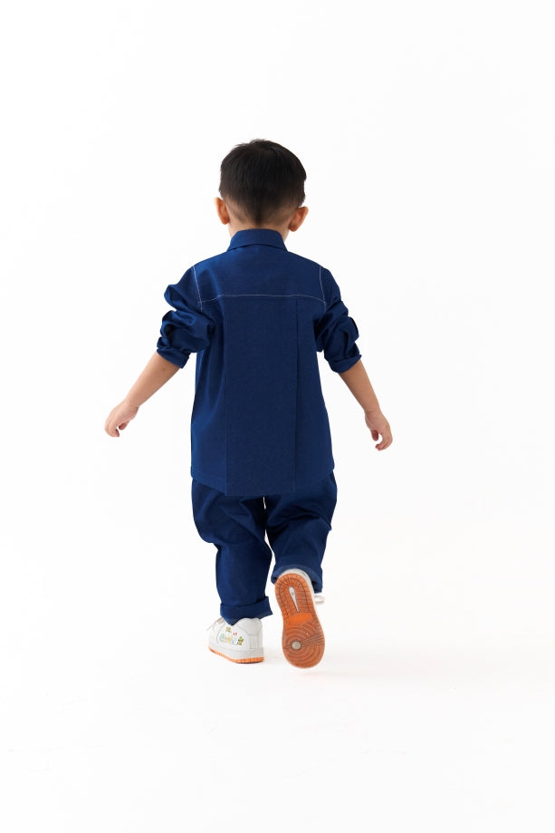 DOUBLE PATCH POCKET SHIRT CO-ORD