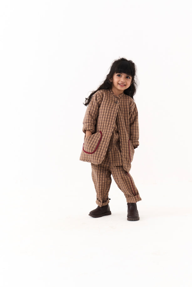 QUILTED JACKET CO-ORD - SET OF 3