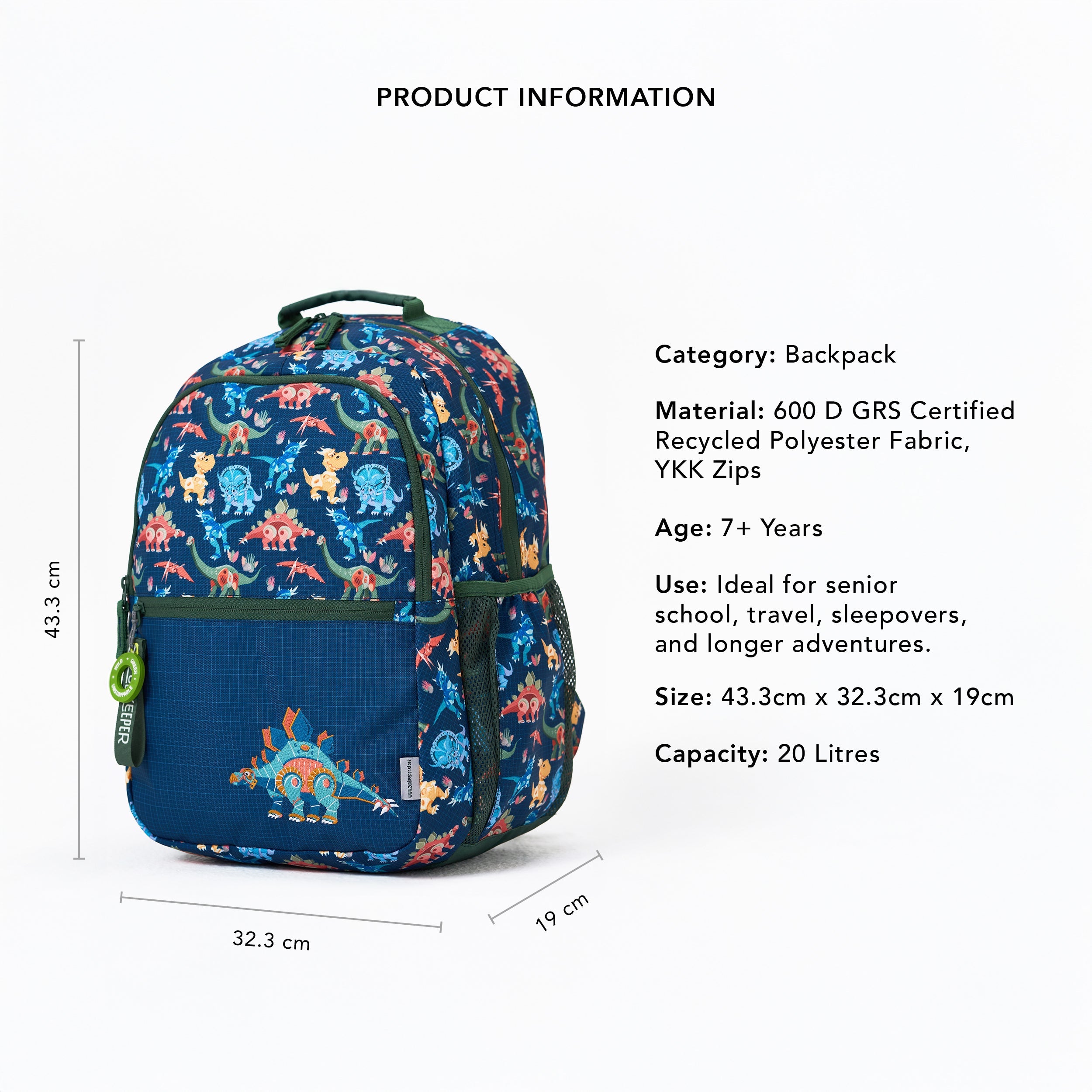 A Time Before Time Backpack