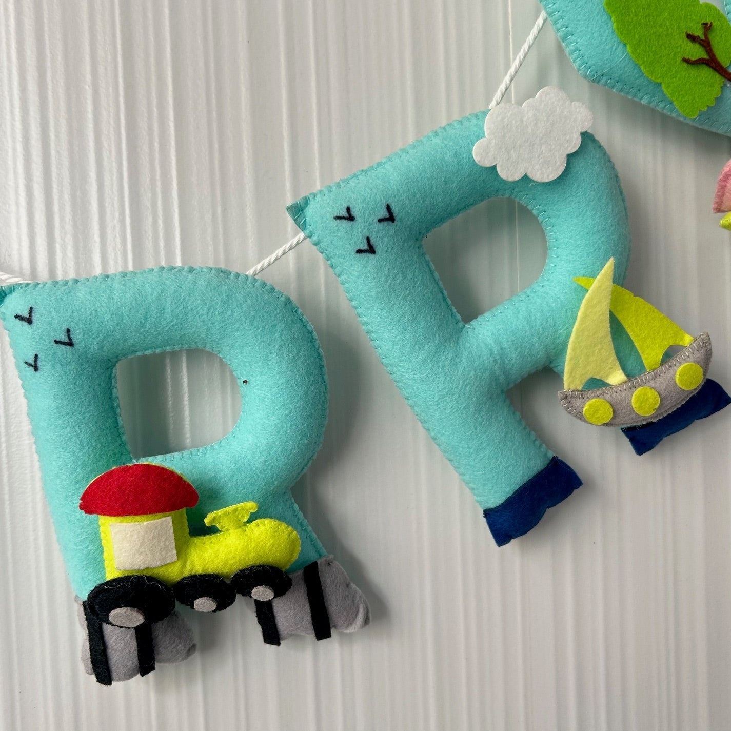 Transport Theme Name Bunting/Garland