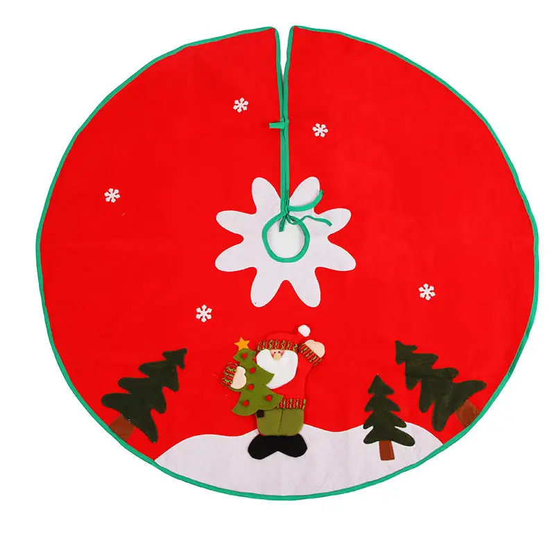 Santa's Playful Winter - 42" Tree Skirt