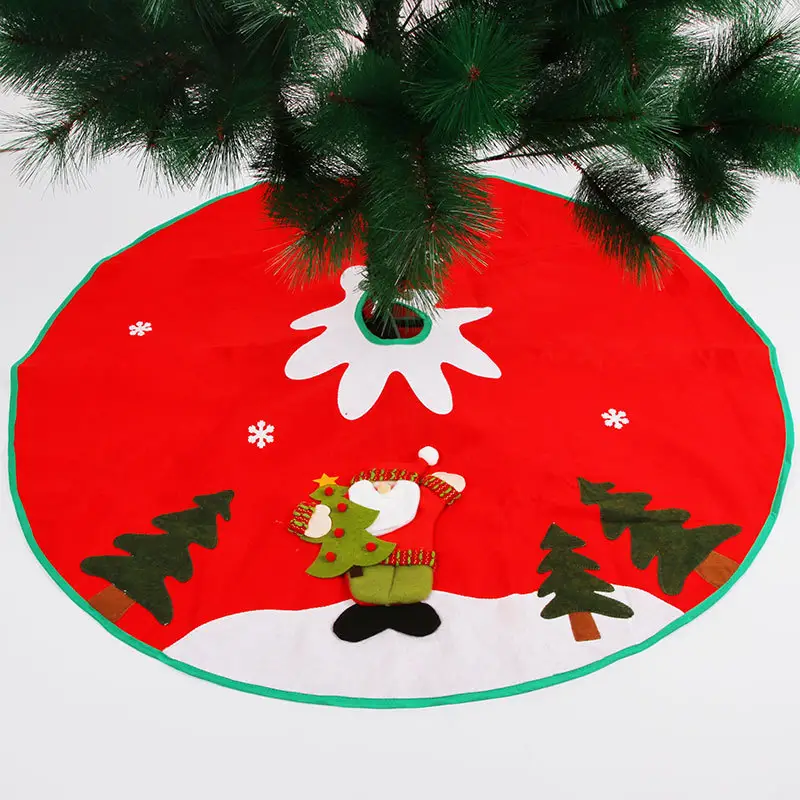 Santa's Playful Winter - 42" Tree Skirt