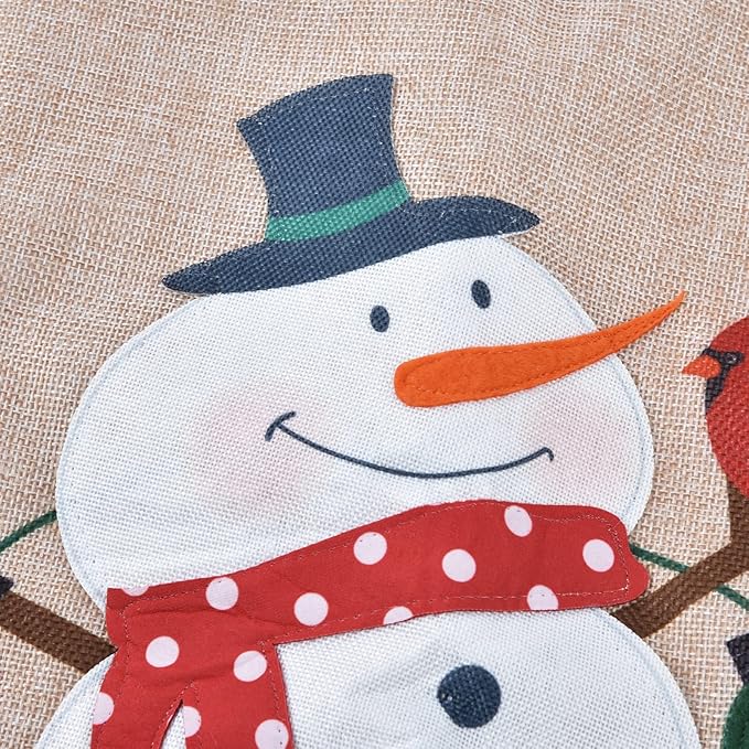 Snowman’s Embrace - 42" Tree Skirt