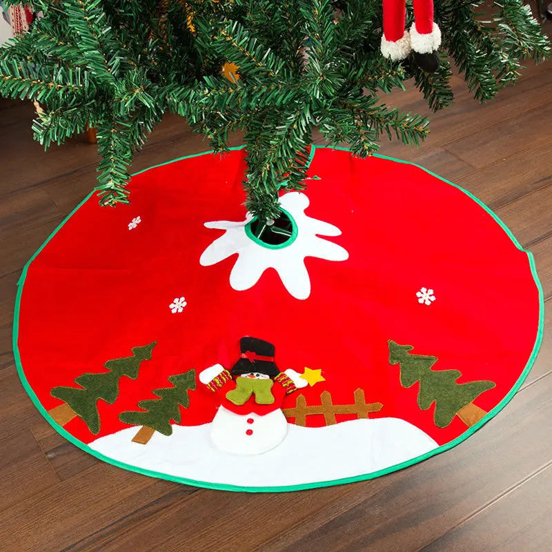 42" Tree Skirt - Snowman’s Magical Playtime