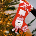 Nordic Knit Stocking - Snowman