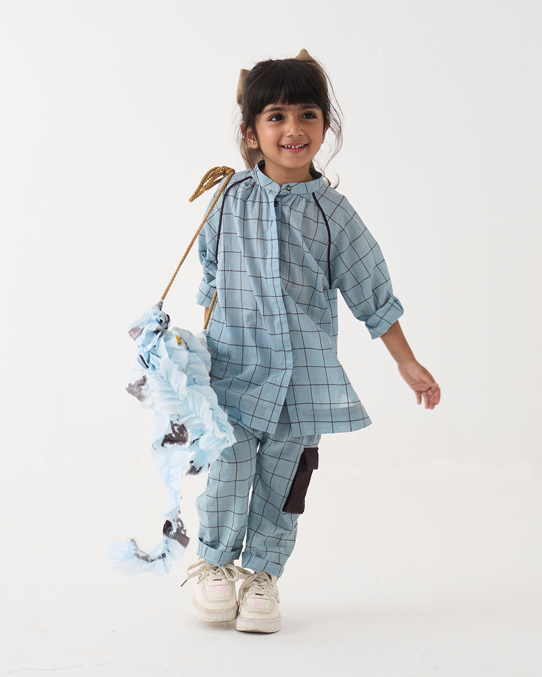 BLUE PEASANT TOP CO-ORD