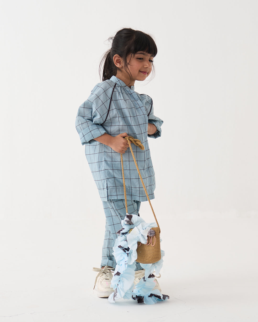 BLUE PEASANT TOP CO-ORD