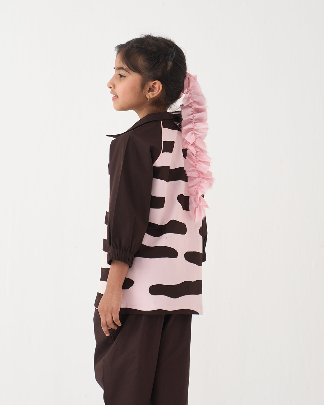 ABSTRACT APPLIQUE TOP CO-ORD SET OF 2