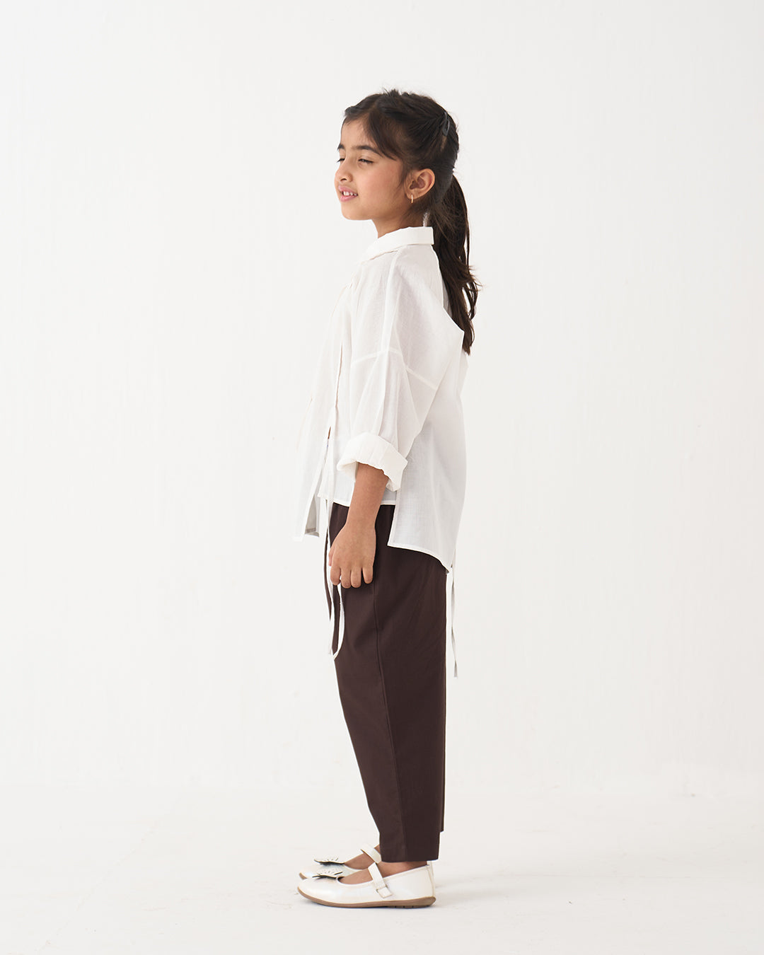 PANELLED SHIRT CO-ORD SET OF 2