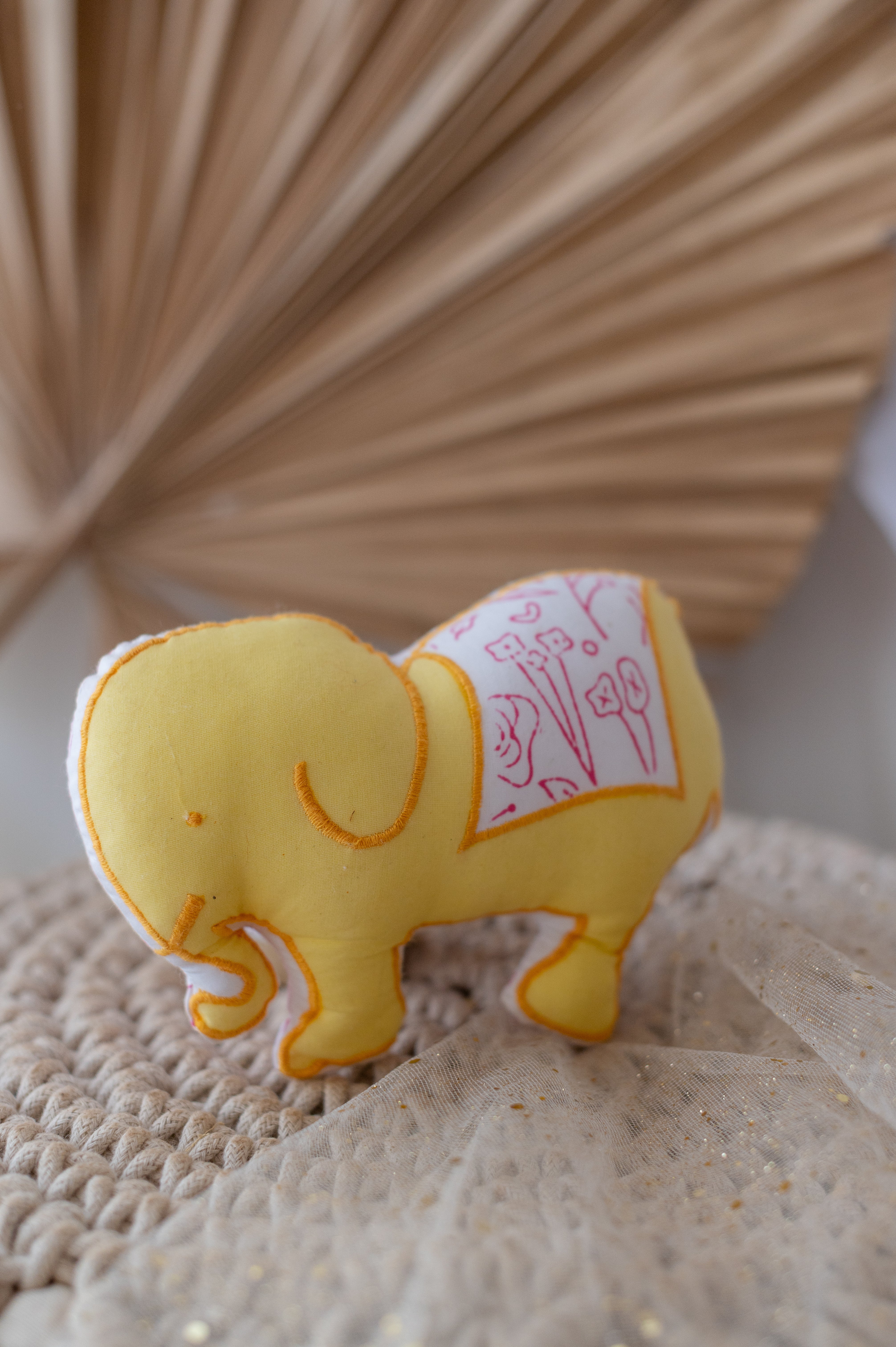 Elle the Baby Elephant - Shape Cushions - Totdot