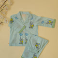 Light Blue Elephant Kids Night Suit