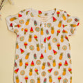 Multicolor Ice cream Infant Romper