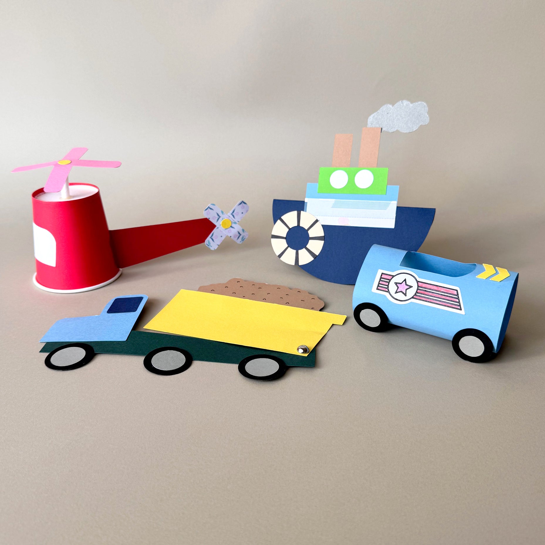 Vrooming Vehicles | Craft Box - Totdot