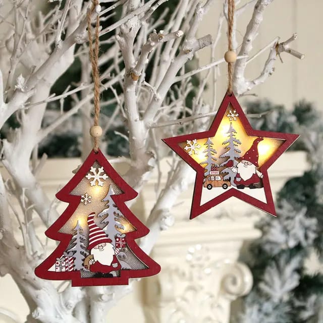 Starlight Gnome Ornament- Set of 2