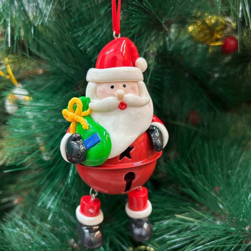 Bell Ornament- Santa