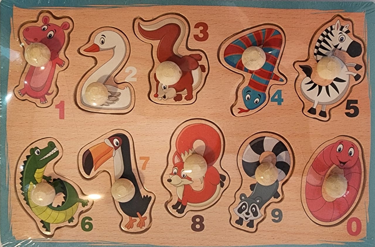 Number 0 to 1 Knob Puzzle