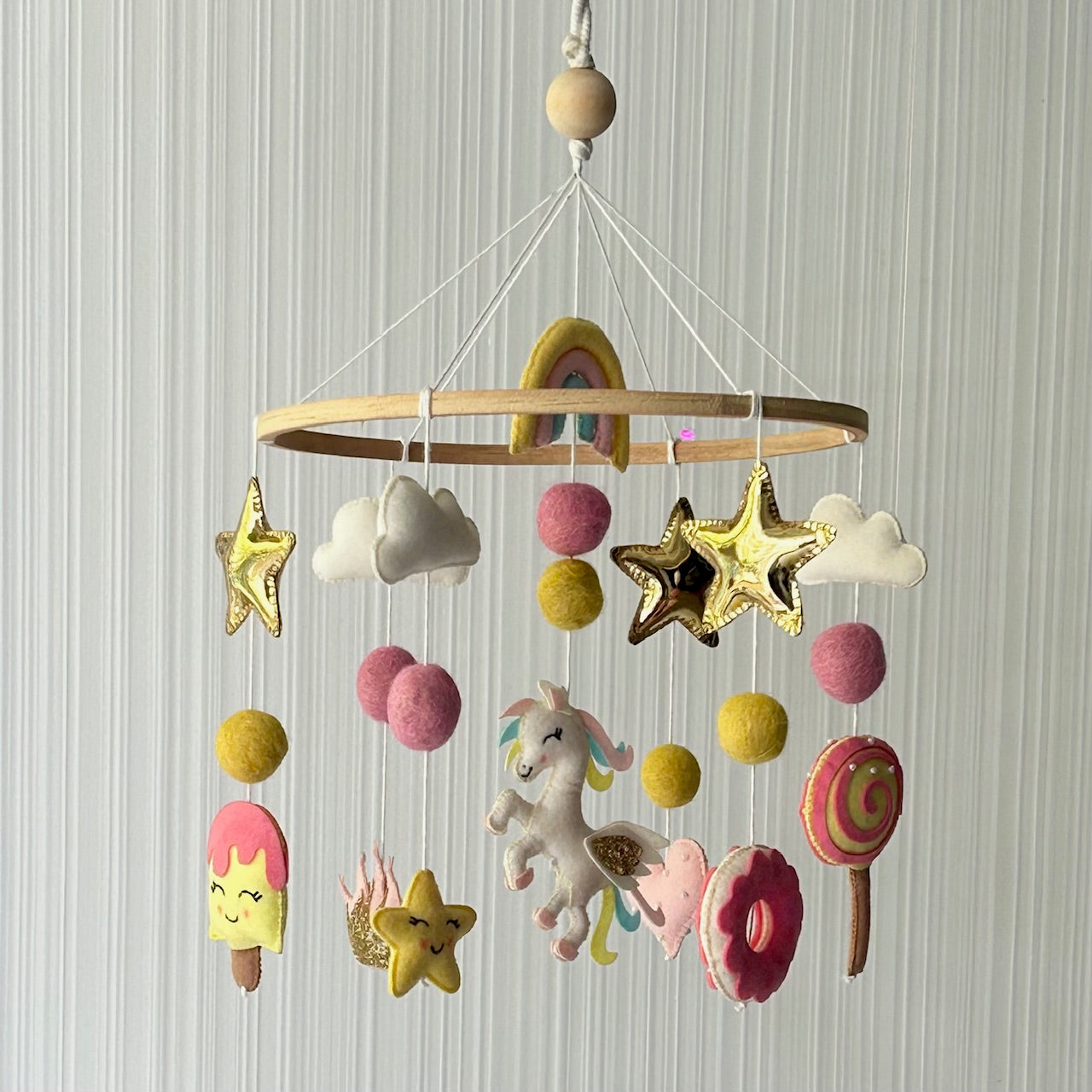 Whimsical Unicorn - Cot / Crib Mobile