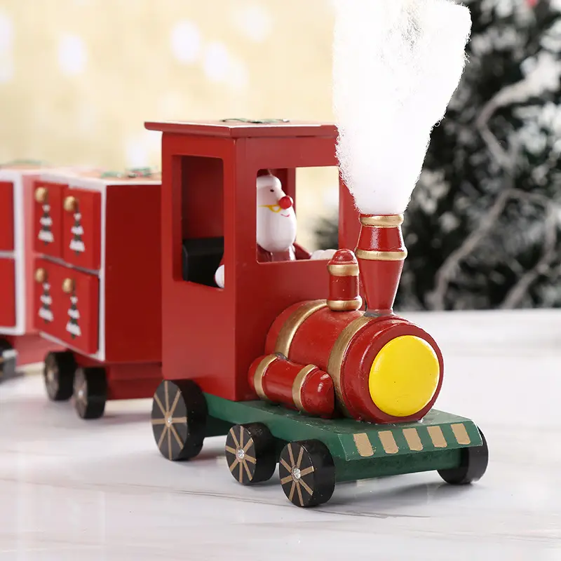 Evergreen Adventure Express - Wooden Advent Calendar