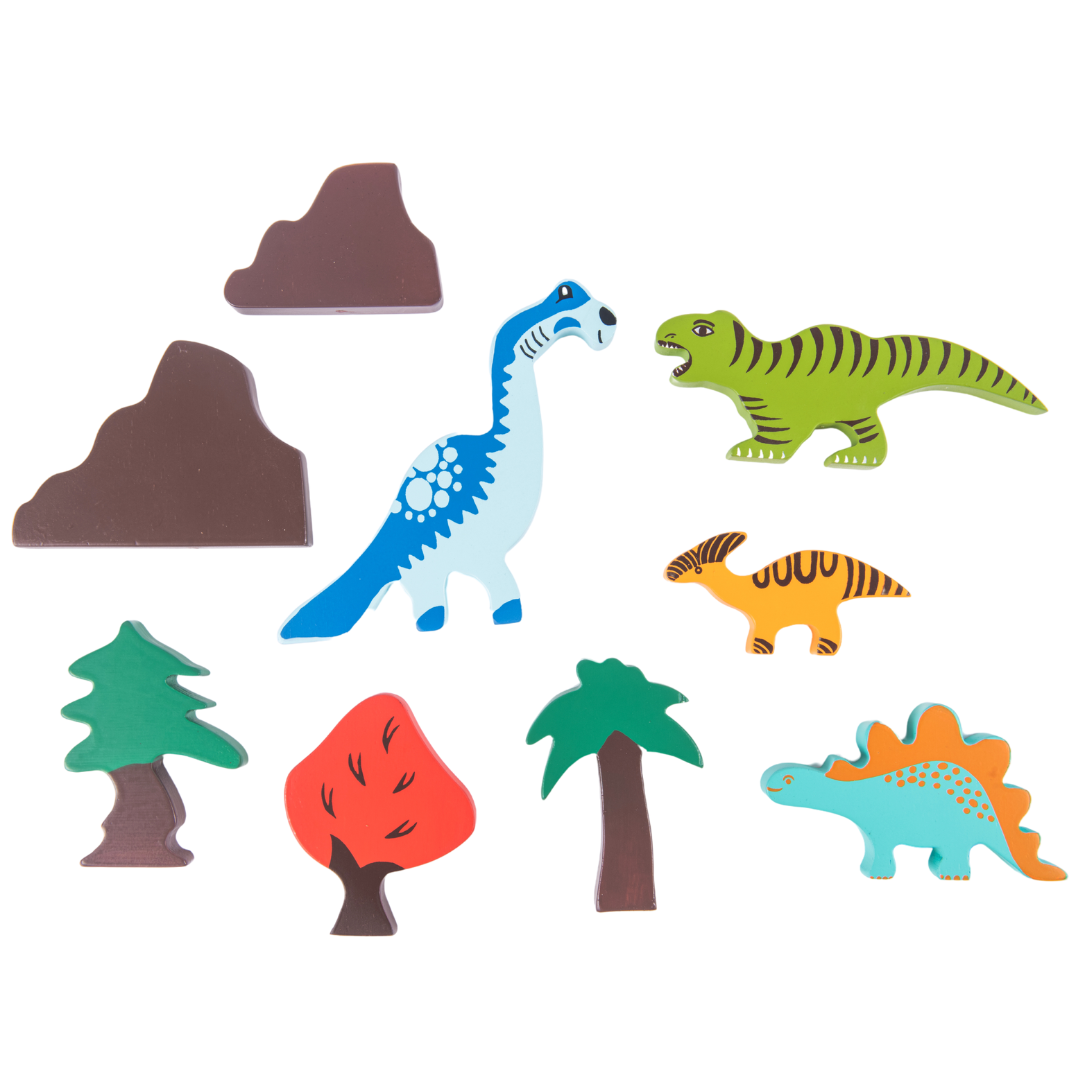 Dinosaur World (9 Piece) - Totdot