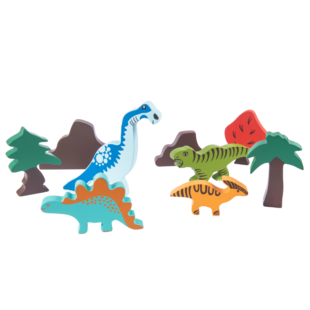 Dinosaur World (9 Piece) - Totdot