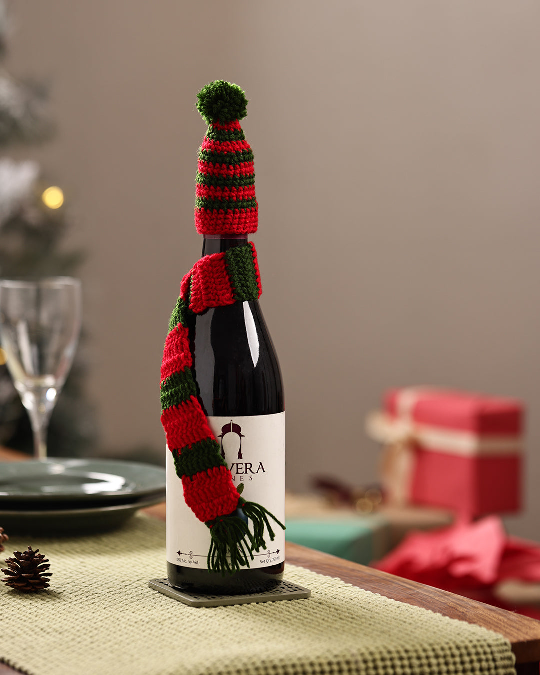 Christmas Bottle Mufflers