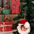 Santa Photo Ornament