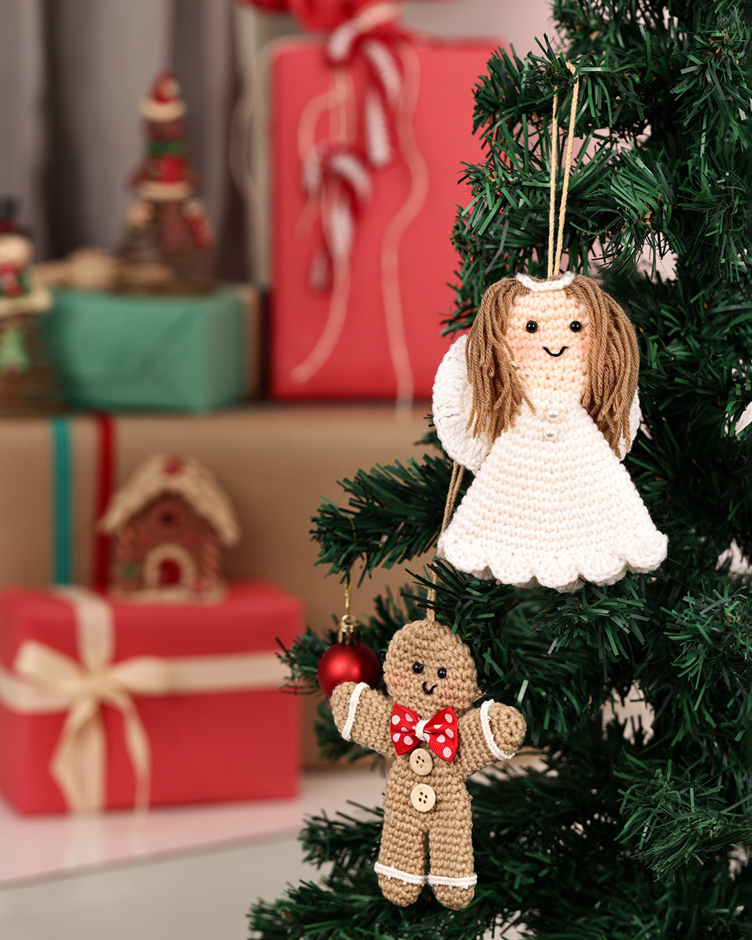 Christmas Angel and Cookie Man