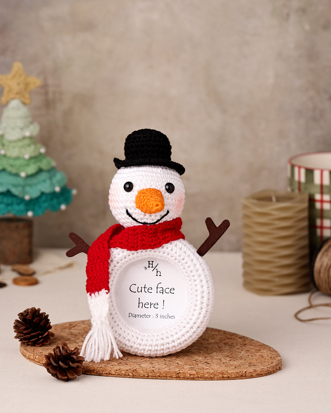 Snowman Photo Ornament