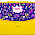 Personalised Yellow Folder - Vibrant Graffiti