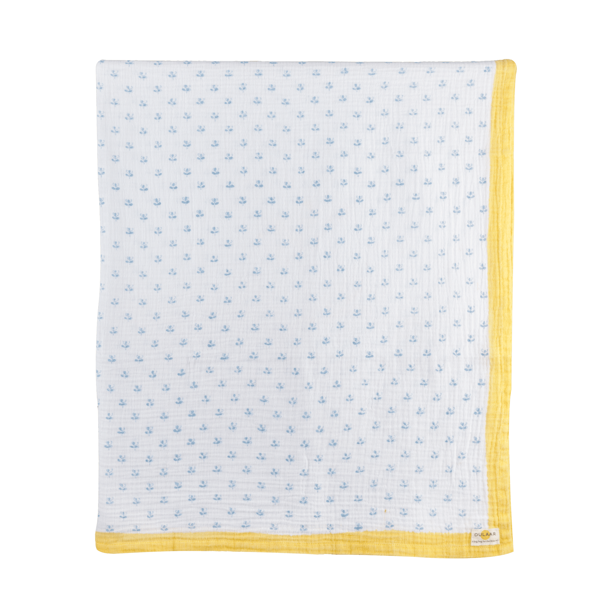 A Day With Dinos Organic Muslin Swaddle (Hand-Block Printed) - Totdot