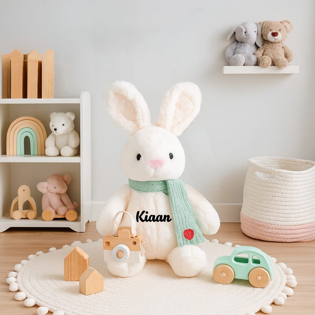 Minty - SnugScarf Bunny