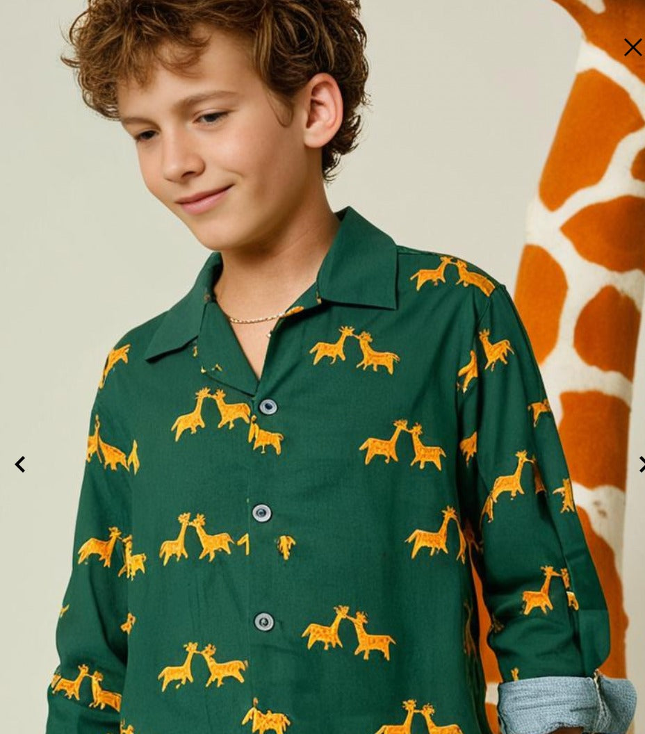 Happy Giraffe Jammies Set