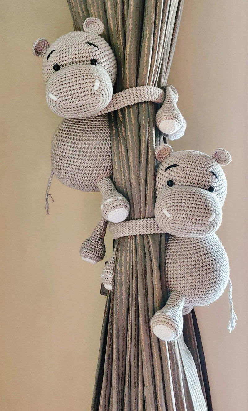 Animal - Bunny Curtain Tie/ Crochet Toy - Totdot