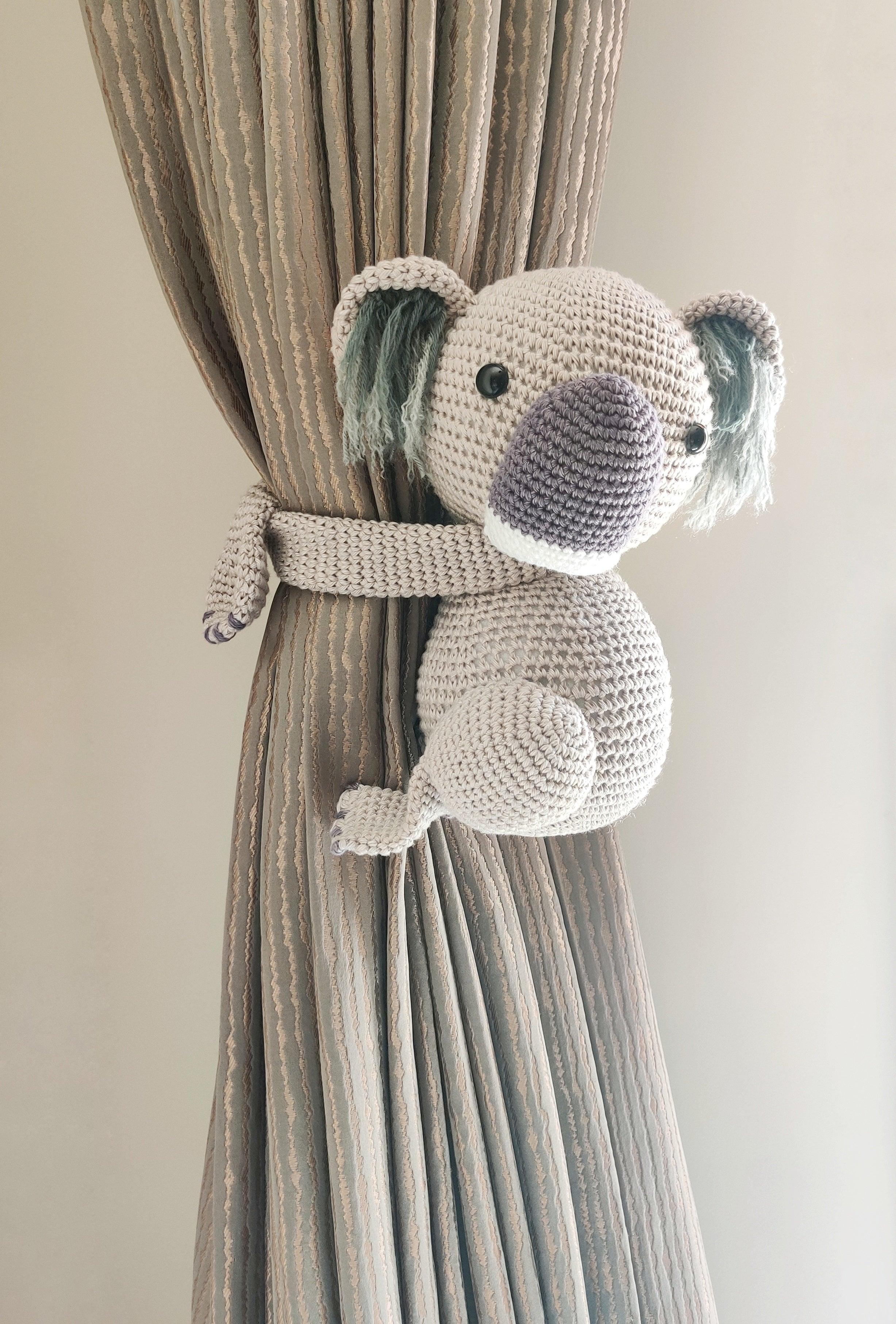 Animal - Bunny Curtain Tie/ Crochet Toy - Totdot