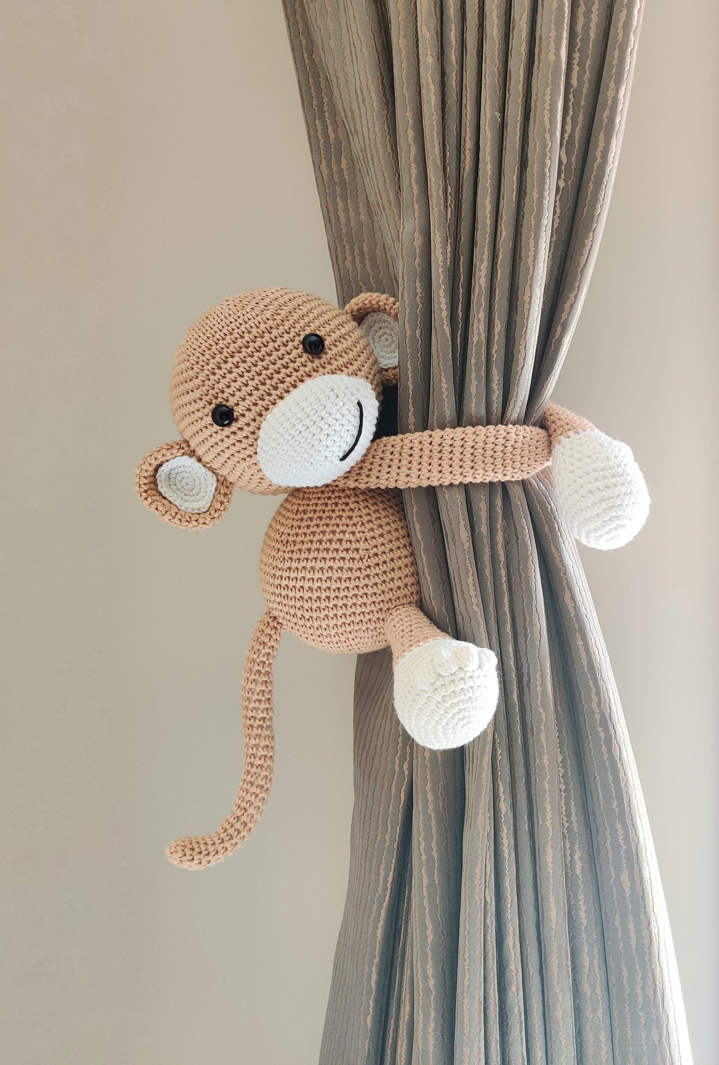 Animal - Bunny Curtain Tie/ Crochet Toy - Totdot