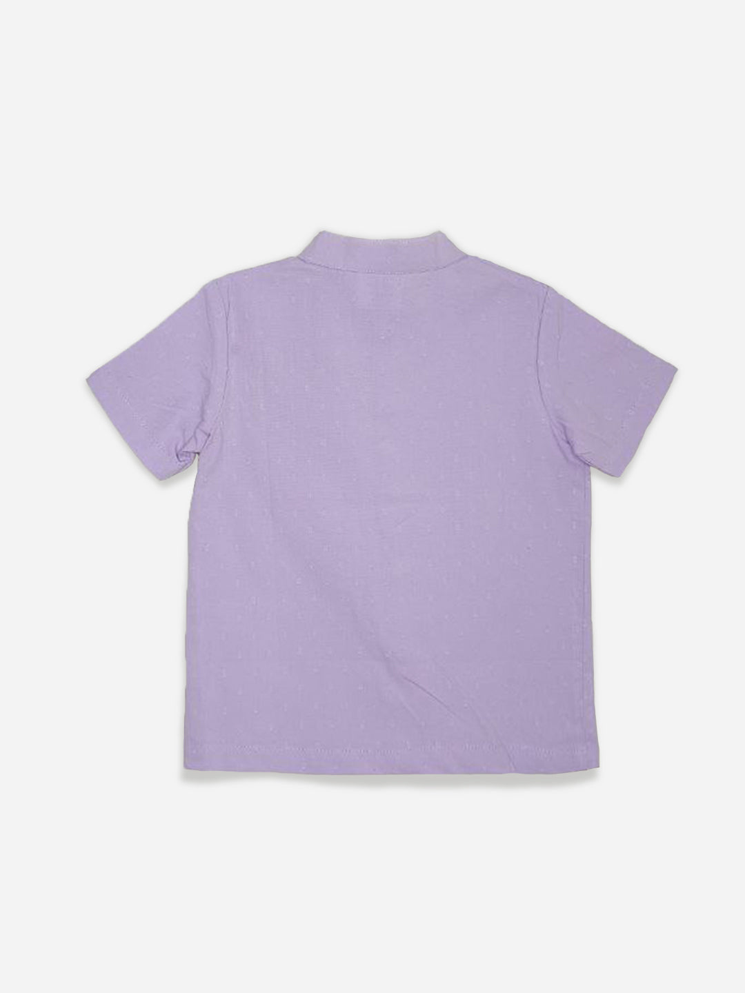 Purple Pocket Hearts - Organic Cotton Embroidered Shirts - Totdot